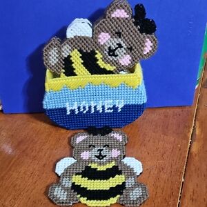 Handmade Honey Bee Bear Decor